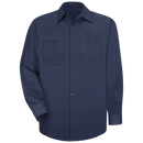 Red Kap SP14 navy twin stripe technician shirt