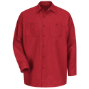 Red Kap SP14 RD long sleeve work shirt
