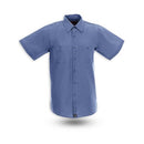 S12 Industrial Workwear Shirt - Gulf Blue