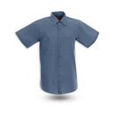 S12 Industrial Workwear Shirt - Postman Blue